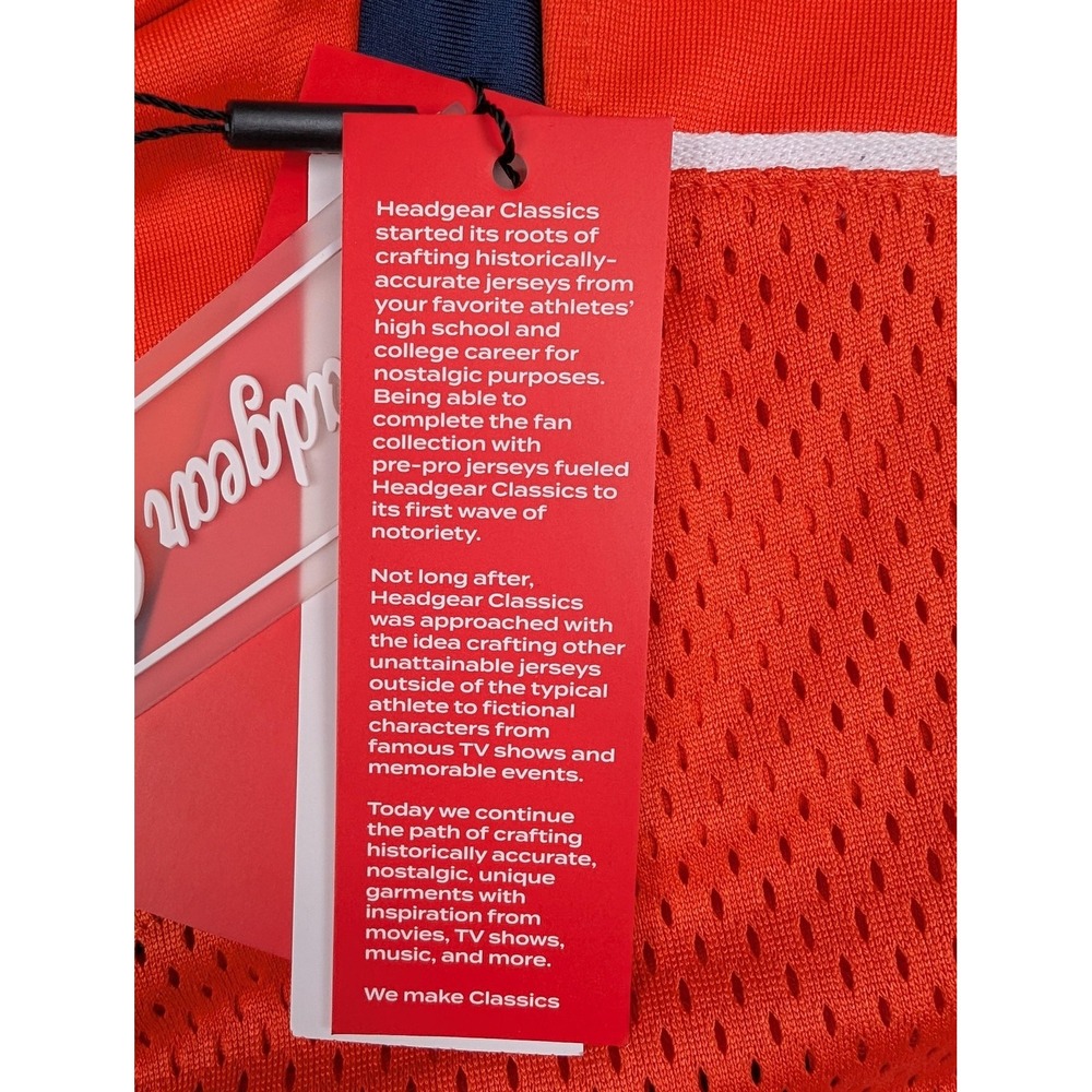 Chapman High School Jersey Mens 3XL Orange Deebo Samuel Football Headgear New - Picture 8 of 16